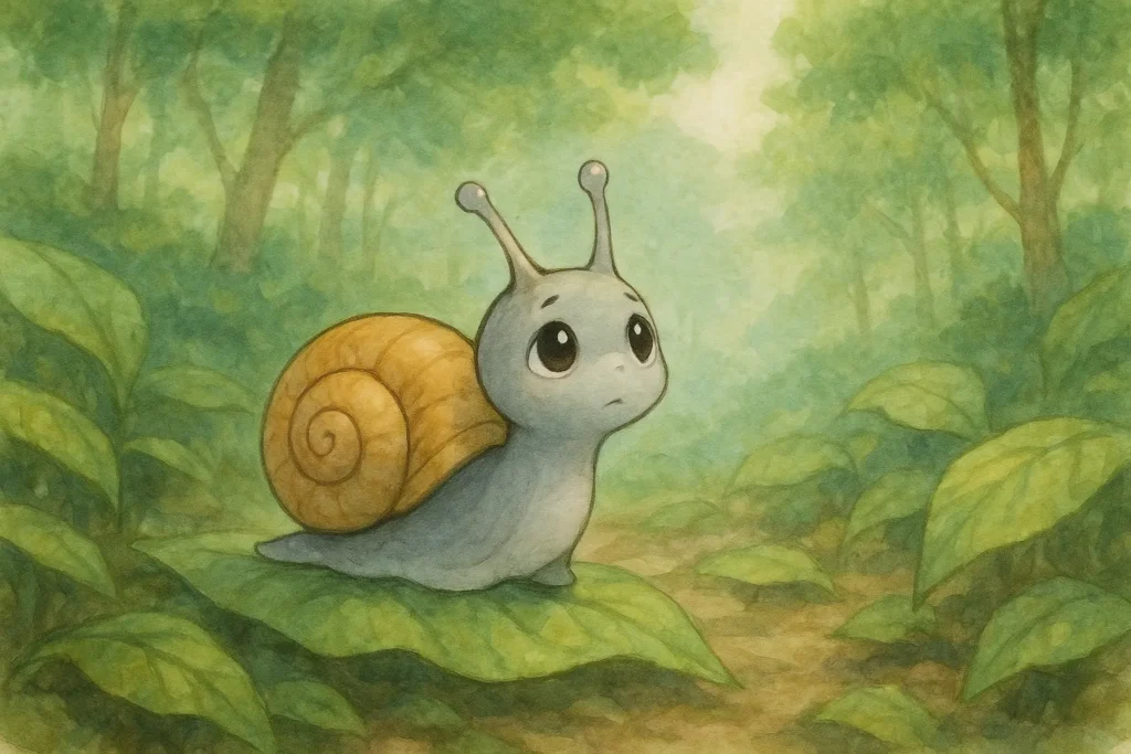 Cloc el caracol — cuento infantil corto sobre la aceptación para niños
