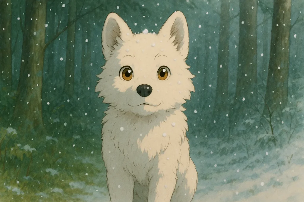 Floki el lobito blanco — cuento infantil sobre ser diferente para niños