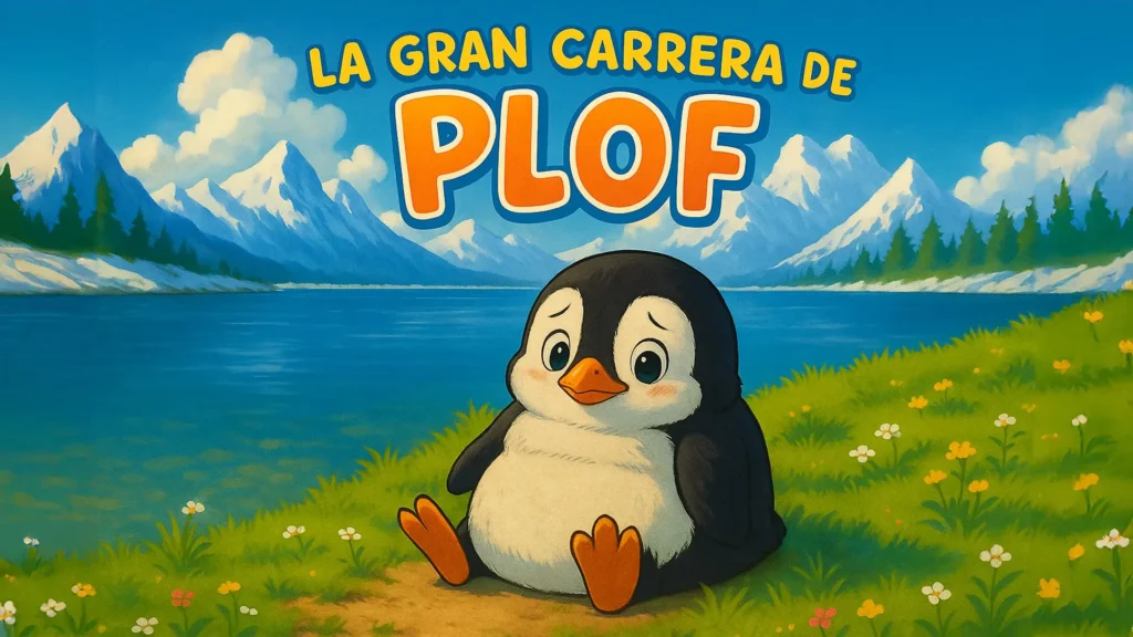 Plof el pingüino — cuento infantil sobre respetar las diferencias para niños