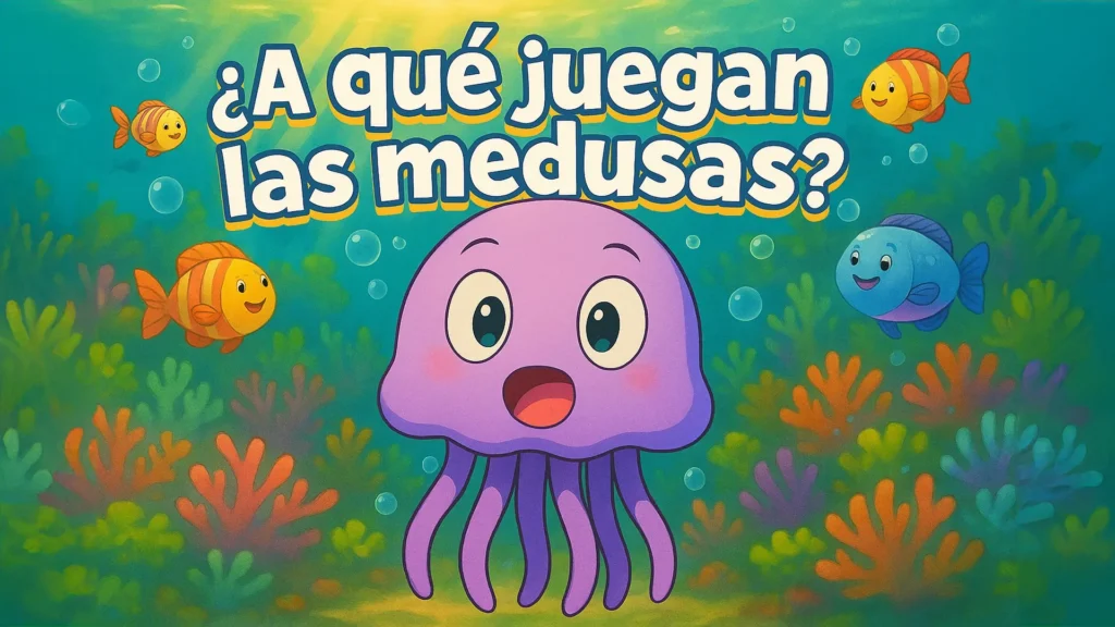 Nami la medusa — cuento infantil sobre la amistad para niños pequeños
