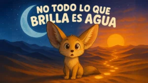 Nilo el zorro fénec — cuento infantil educativo sobre animales del desierto