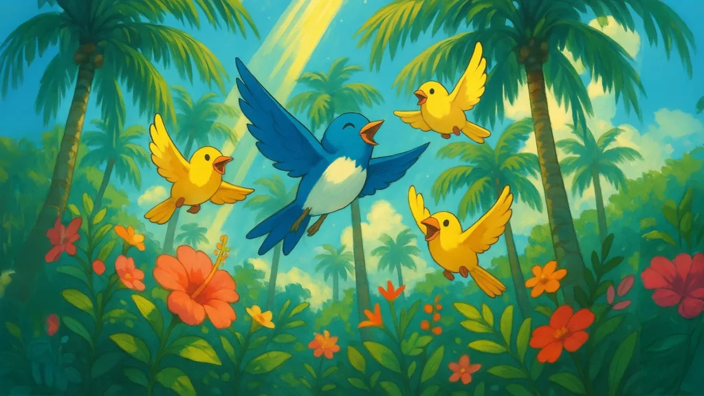 Cala la golondrina — cuento infantil sobre adaptarse a los cambios