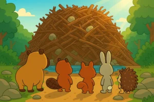 Toco el castor — cuento infantil sobre resolver problemas