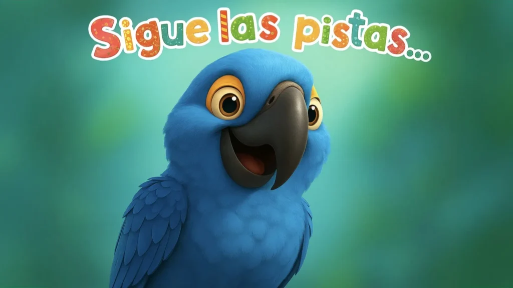 El guacamayo azul — cuento infantil sobre la perseverancia y la familia
