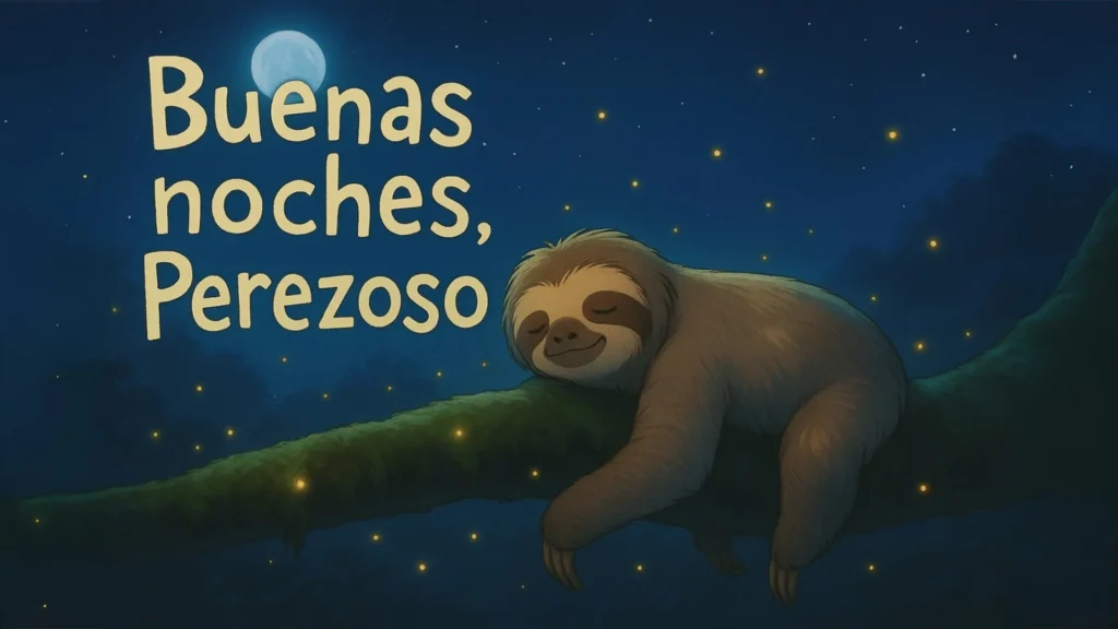 Silo el perezoso — cuento para dormir corto sobre la calma para niños